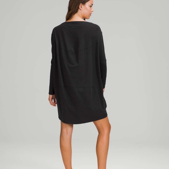 lululemon athletica Tops - Lululemon athletica back in action long sleeve crew neck dress 12